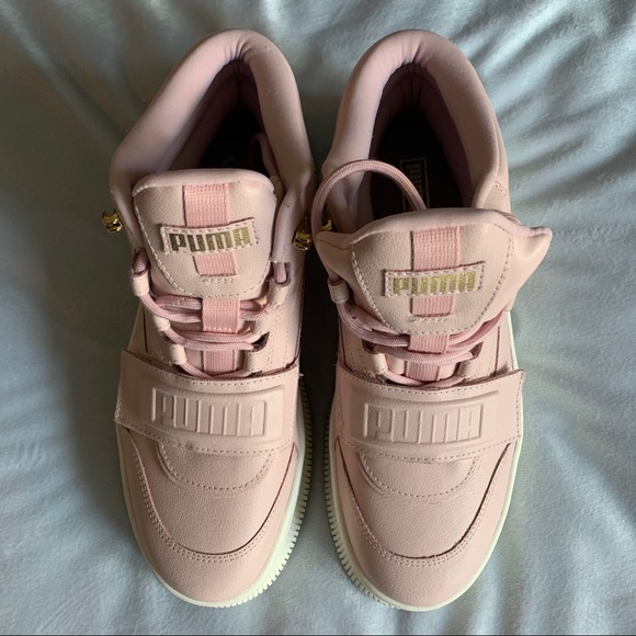 PUMA Deva Boot Womens Marshmallow Light Pink Boots - Picture 2 of 6